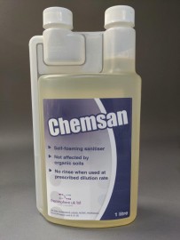 Chemsan 1000ml No Rinse Sanitiser