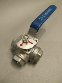 3 Way Ball valve - L port