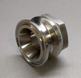 Weldless 1.5" Triclamp bulkhead