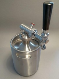 Growler Dispensing Cap - Faucet